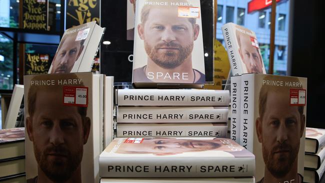 Prince Harry's controversial autobiography Spare has become the fastest selling nonfiction book of all time. Picture NCA Newswire/ Gaye Gerard