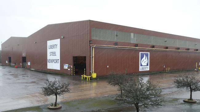 The Liberty Steel plant owned by Sanjeev Gupta in Newport, Wales, UK. Picture: Ella Pellegrini