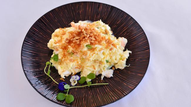 Decadent and delicious: sauteed milk with crabmeat and dried scallop Picture: Nicki Connolly