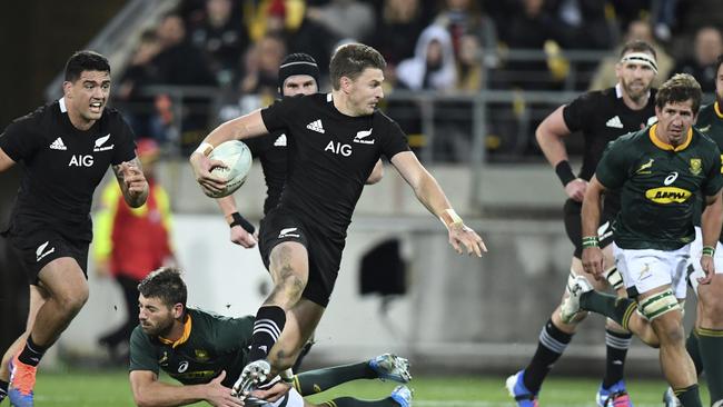 But Australia must avoid kicking down Beauden Barrett’s throat. Picture: AP, Ross Setford