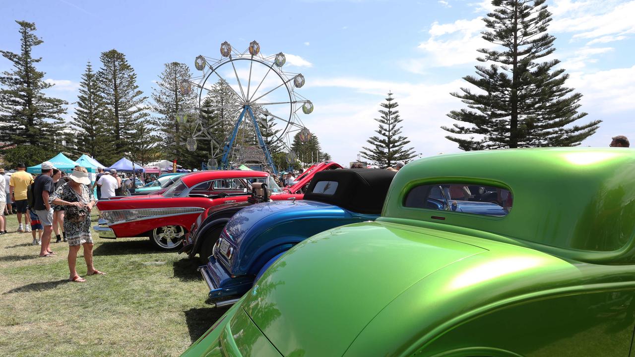 A few of the cars shown at CromeFest. Picture: Sue Graham