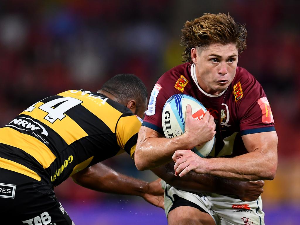 James O'Connor (right) has joined the Crusaders. Picture: Albert Perez/Getty Images