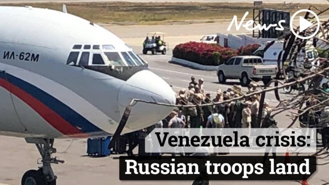 Venezuela crisis: Vladimir Putin has flown Russian troops into crisis-torn Venezuela