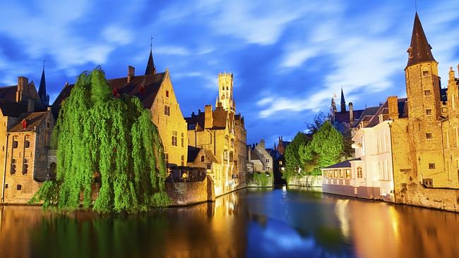 Belgium's famed city of Bruges offers a fairytale backdrop for romance. 