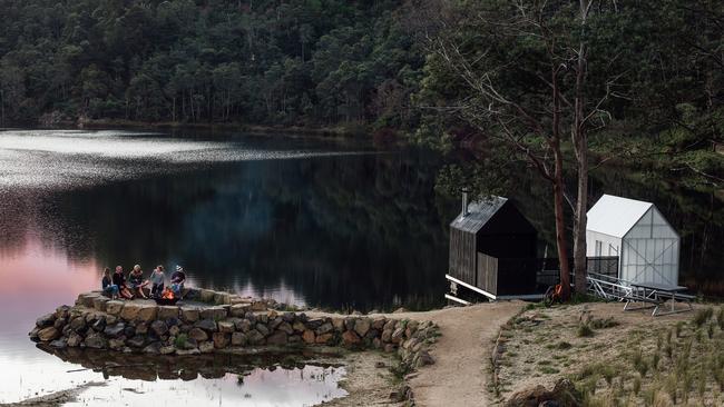 Floating Sauna, Derby, designed by Licht Architecture and built by Nigel Reeves. Photo: ANJIE BLAIR