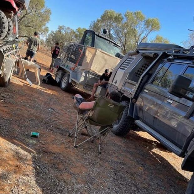 The outback camp from which Jeremiah Rivers vanished