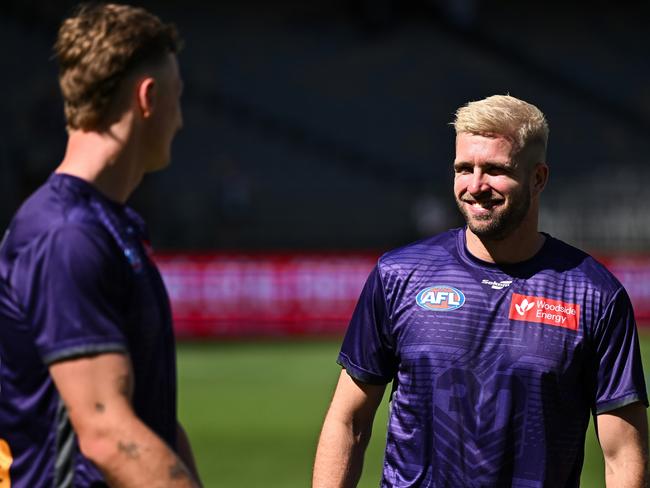 Luke Ryan is averaging 146 SuperCoach points after two games. Picture: Daniel Carson/AFL Photos