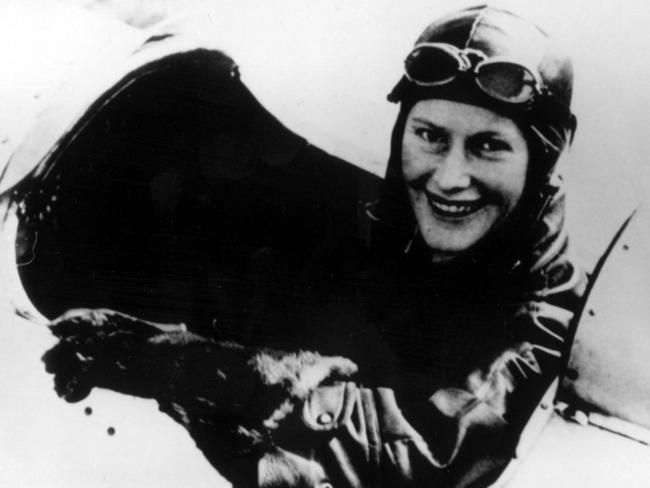 Early undated image of aviation pioneer Nancy Bird Walton.