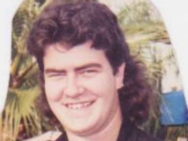 Shane Curphey in his younger days.