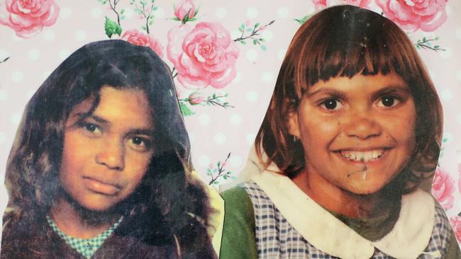 Cousins Cindy Smith (left) and Mona-Lisa Smith tragically died almost 36 years ago on the Mitchell Highway, just outside of Bourke, when a car rolled. The driver, Alexander Grant,walked free despite having been drinking heavily. Picture: Adam Taylor