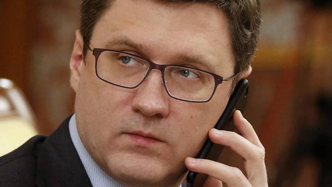 Russian Deputy Prime Minister Alexander Novak. Picture: Zuma Press