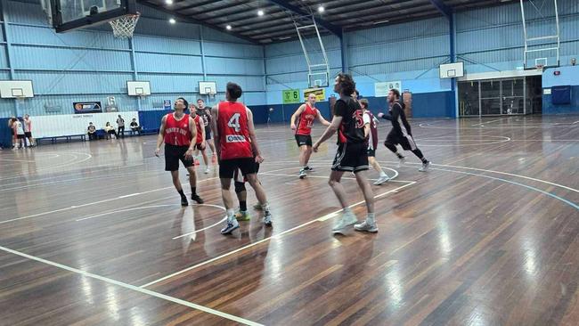 NBA star Josh Giddey plays local league basketball in Frankston. Photo: Supplied