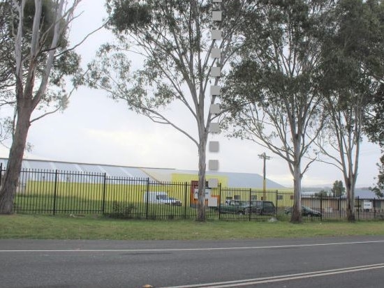 Grey squares showing the indicative location of the 5G phone tower. Picture: supplied