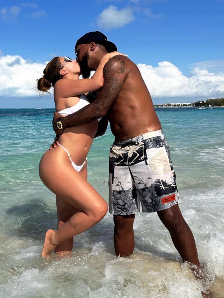 The couple don’t care about the optics. Picture: larsapippen/Instagram