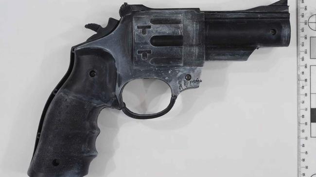 The toy gun belonging to Dale Ewins.