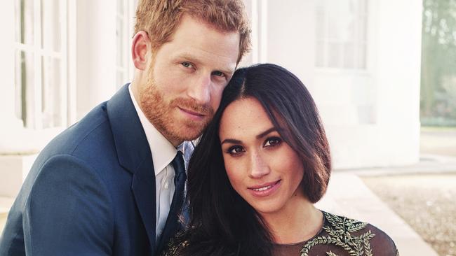 The happy couple will wed on Satuday, with or without Meghan’s dad. Picture: AP