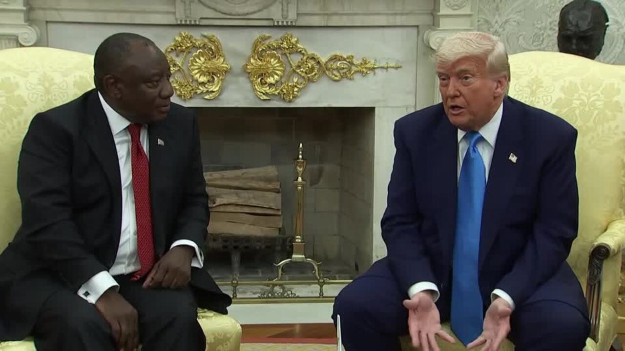 Trump confronts Ramaphosa with false genocide claims
