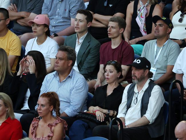 Tom Waterhouse and Tina Arena. Picture: Mark Stewart