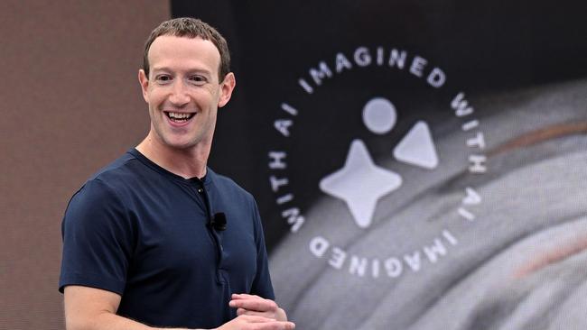 Meta CEO Mark Zuckerberg has tangled with Musk, once agreeing to face him in a cage match that fizzled out. Picture: AFP