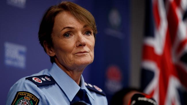 NSW Police Commissioner Karen Webb. Picture: NCA NewsWire/Nikki Short