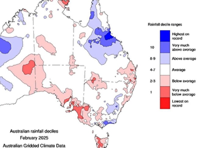 BOM DROUGHT MAP