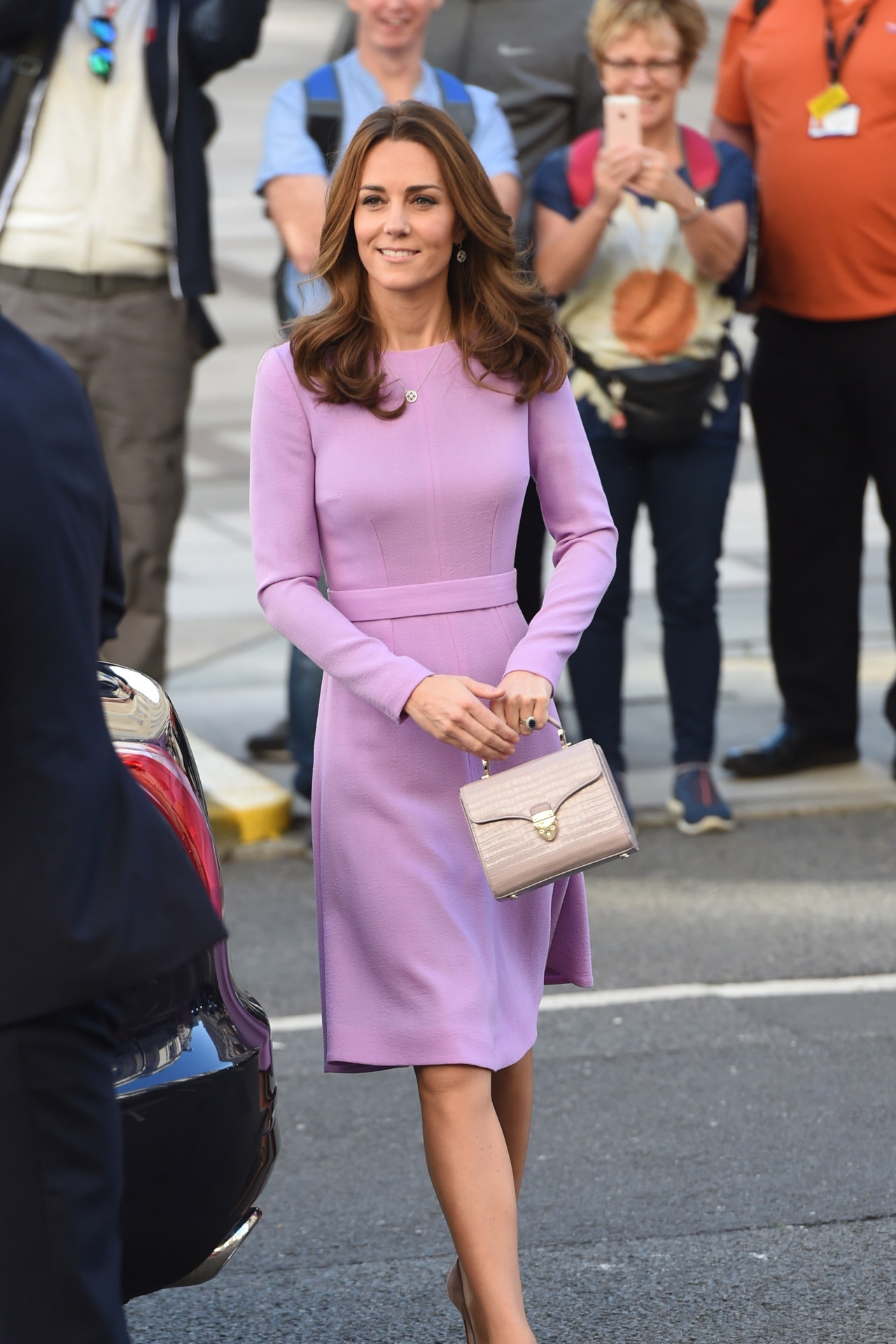 <h2><b>Kate Middleton&rsquo;s lavender Emilia Wickstead dress, October 2018</b></h2><p>After giving birth to Prince Louis in 2018, the Duchess of Cambridge returned to public service by attending the Global Ministerial Mental Health Summit in London, held a day before World Mental Health Day. Though her lavender Emilia Wickstead dress was relatively simple&mdash;worn with minimal jewellery and paired with a micro bag&mdash;the Duchess&rsquo; chosen hue was far more significant than it seemed. <a href="https://www.colorpsychology.org/lavender/" target="_blank" rel="noopener">A colour often associated with healing, calm and relaxation</a>, lavender was the perfect choice for an event dedicated to mental wellness.</p>