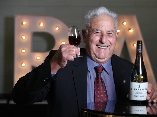 Angelo Puglisi from Stanthorpe with the Grand Champion Wine at the prestigious Royal Queensland Wine Show (RQWS) Awards at the Brisbane Showgrounds. Pic Annette Dew