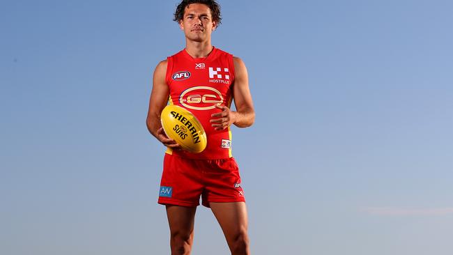 Suns player Jarrod Harbrow at Miami Hill. Picture: Adam Head.