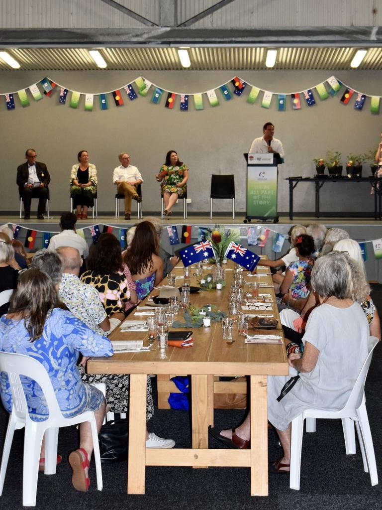 The Byron Bay Australia Day 2021 celebration was held at the Cavanbah Centre.