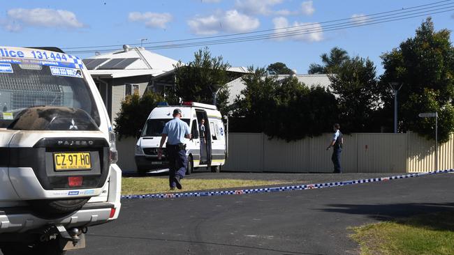 The crime scene. Picture: Cath Piltz