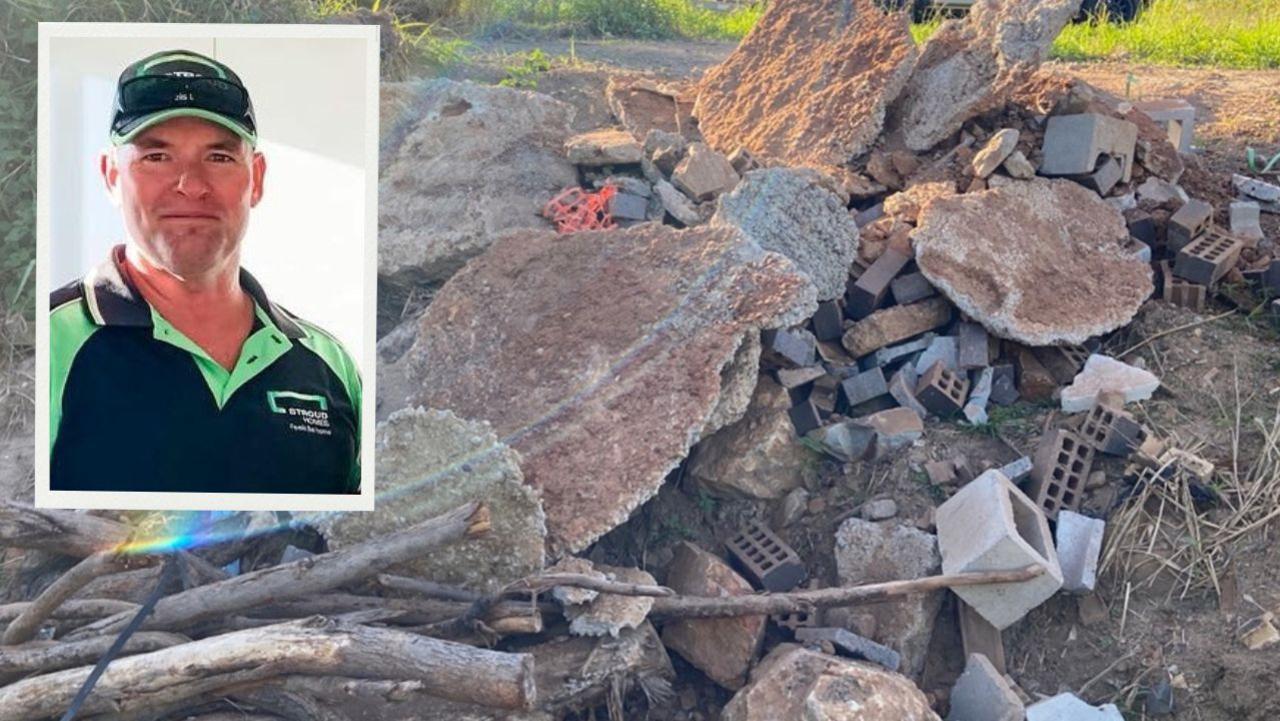 Trevor Mulholland of Stroud Homes Rockhampton was charged with illegally dumping construction waste and destroying protected plants.