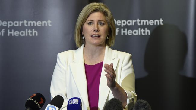 Victorian chief health officer Clare Looker confirmed a second person has died following the outbreak. Picture: NewsWire / Andrew Henshaw