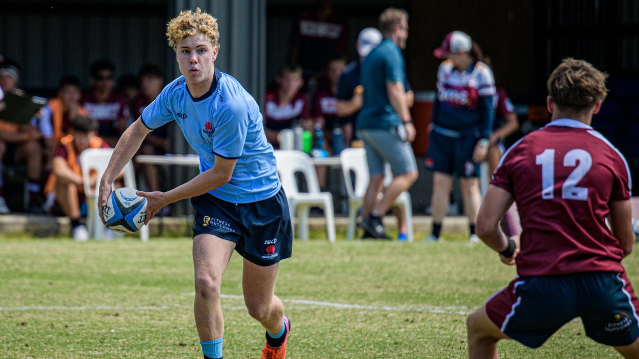 NSW won the first battle with Queensland in the annual U15s series. Pictures: Supplied: James Auclair/Reds Media