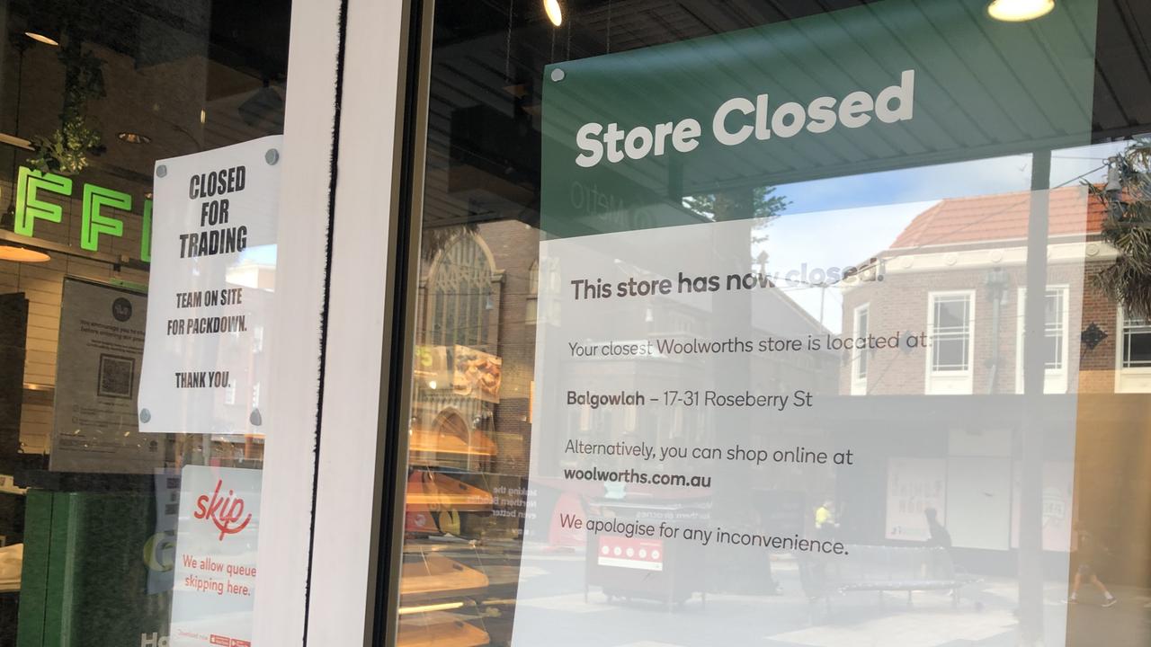 Why Woolworths Metro on the Corso in Manly has closed Daily