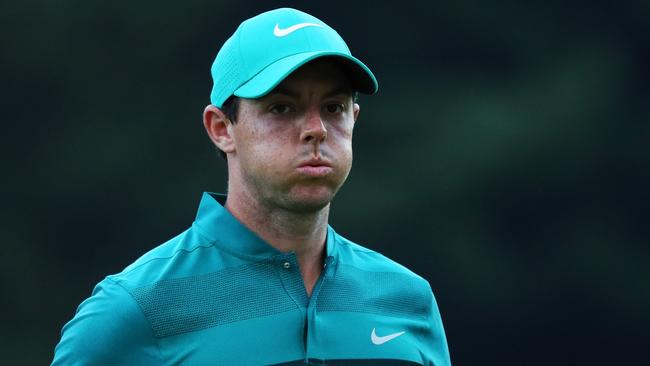 Rory McIlroy of Northern Ireland now needs to find new clubs and balls.