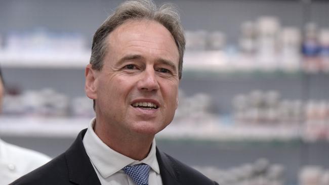 Retiring Health Minister Greg Hunt goes straight to the top of the class. Picture: NCA NewsWire