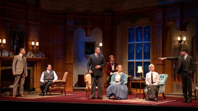 The cast of The Mousetrap. Picture: Brian Geach