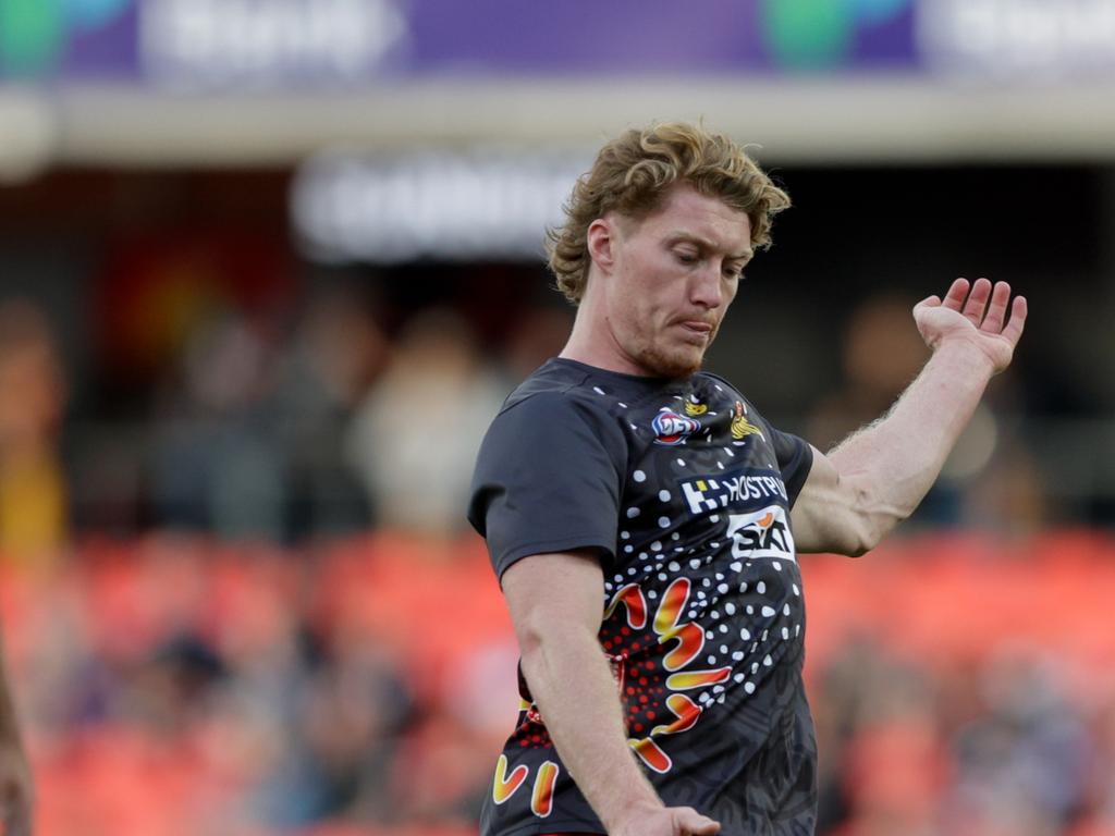 Al Paton has had enough of Matt Rowell’s poor run of scores. Picture: Russell Freeman/AFL Photos via Getty Images