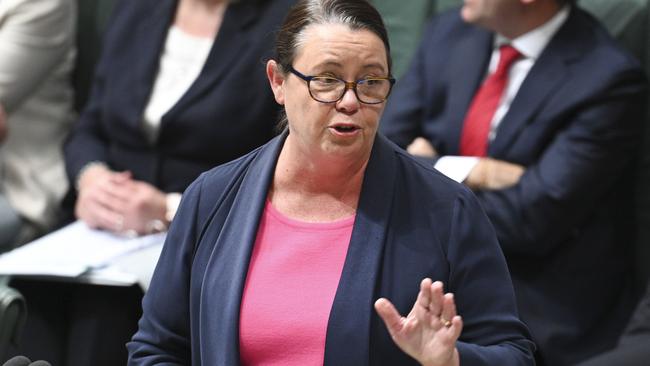 Resources Minister Madeleine King during question time at Parliament House in Canberra. Picture: NCA NewsWire / Martin Ollman