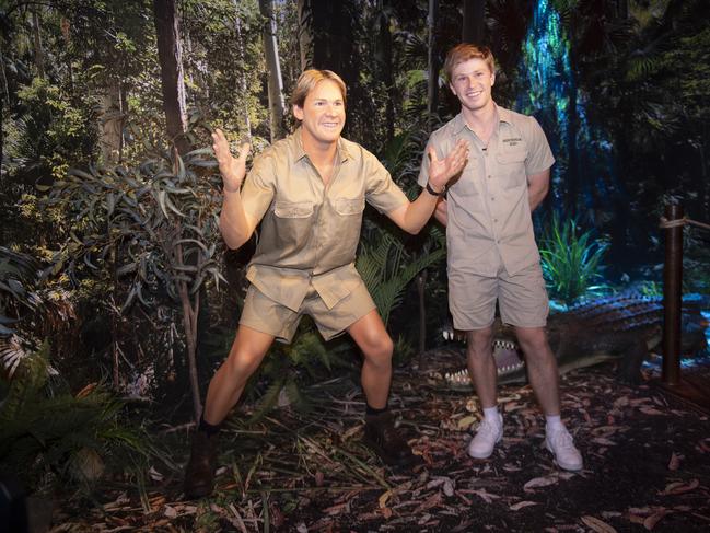 Robert Irwin said his dad is the centre of ‘everything’ he does. Picture: NewsWire / Jeremy Piper