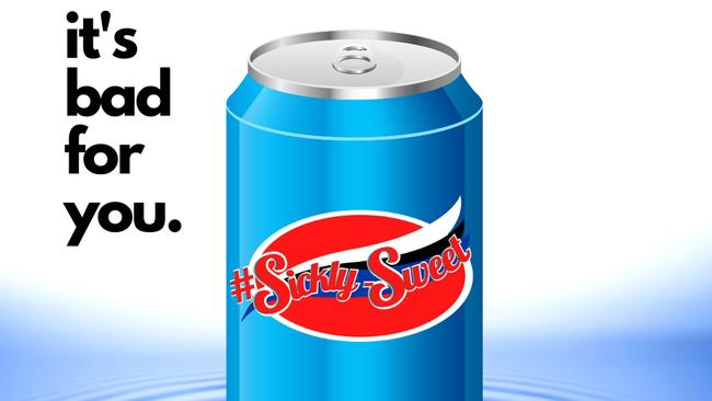 The AMA’s new sugar awareness campaign SicklySweet. Picture: AMA