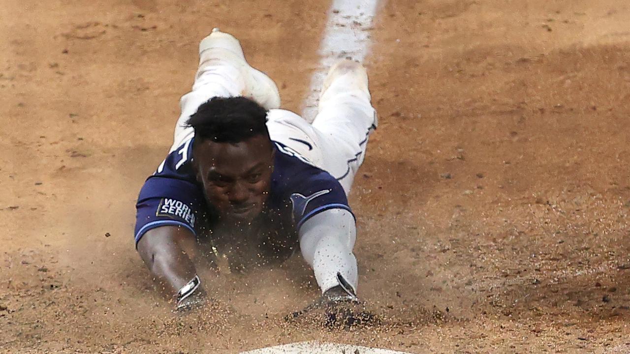 Randy Arozarena MIC'D UP during World Series!  Rays' Postseason hero has  fun during Game 1 