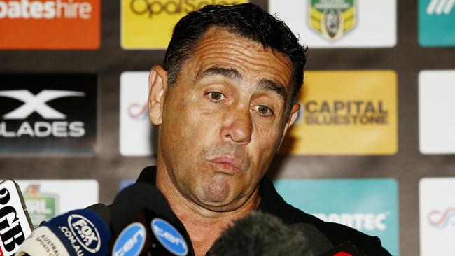 Cronulla Sharks Coach Shane Flanagan has backed down on his criticism of Cameron Smith. Picture: John Appleyard