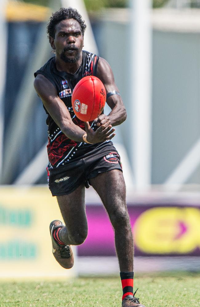 Brendan Kantilla took up the Tiwi captaincy in the 2023-24 NTFL season. Picture: Pema Tamang Pakhrin