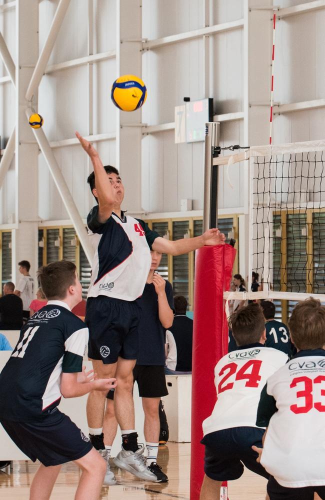 Volleyball Queensland Senior Schools Cup Gold Coast. The Courier Mail