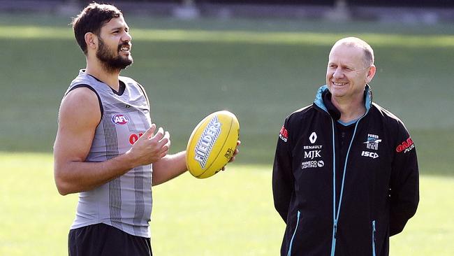 What has Ken Hinkley got planned for Paddy Ryder this year? Picture: Sarah Reed