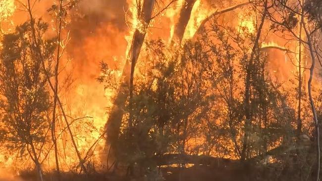 Residents have been urged to leave as multiple bushfires continue raging across western areas of regional Victoria.The bushfire in the Grampions, which first started burning at the Grampians National Park on Thursday, has now exceeded 29,000 hectares in size. More than 300 firefighters are battling to keep the blaze under control. , Residents in Bellfield, Bellfield Settlement, Flat Rock Crossing, Fyans Creek, Grampians Junction and Halls Gap have been told to leave immediately. Picture: Supplied