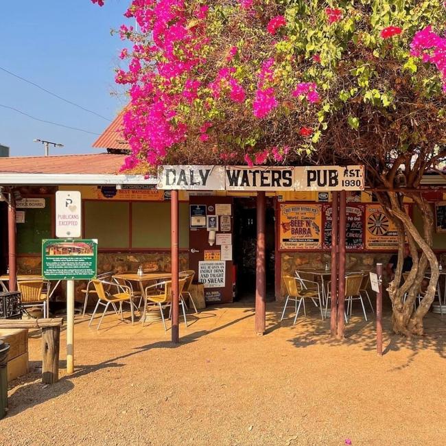 A photo of Daly Waters Pub, Northern Territory, by @staycationoz made for the eighth most popular post re-shared by Tourism NT’s @NTaustralia in 2022. Picture: @staycationoz