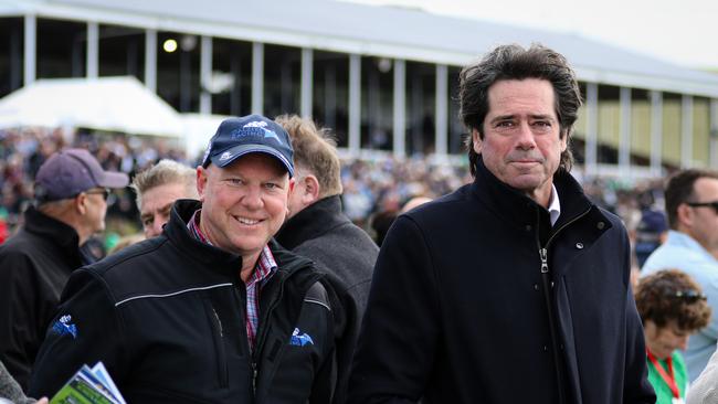 Gillon McLachlan at Warrnambool.