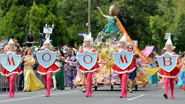 Part of the parade. Picture: Nicole Garmston